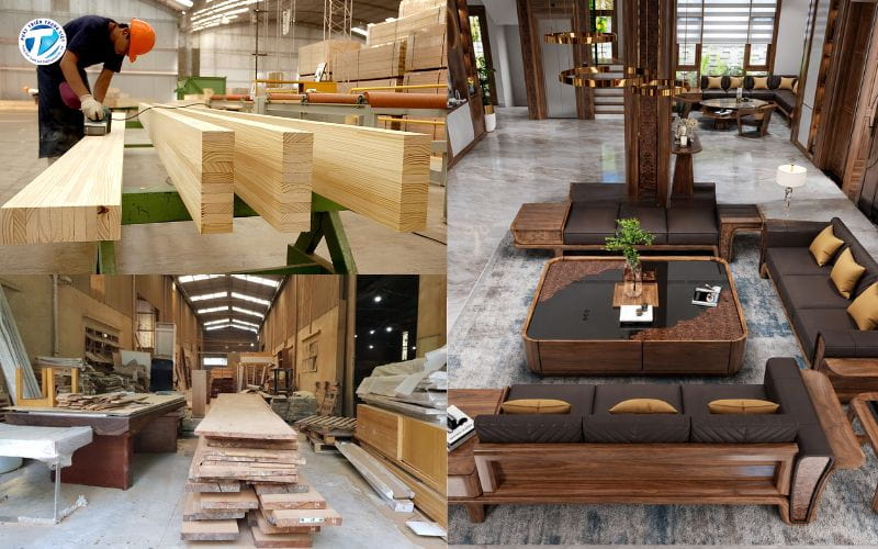 Tiêu Chí 2: Nguồn Gốc Và Quy Trình Xử Lý Vật Liệu Của Nội Thất Đồ Gỗ Cao Cấp